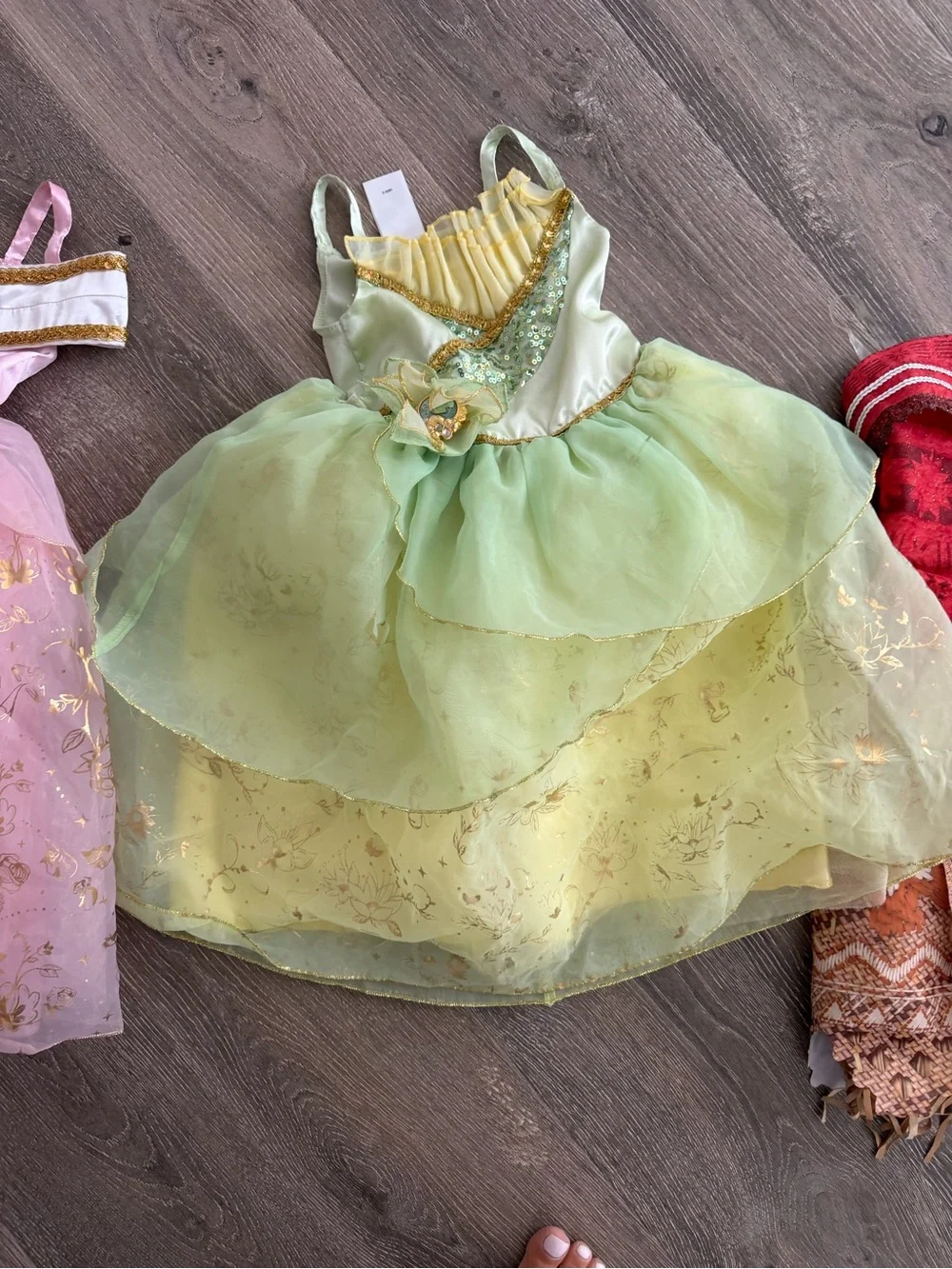 Authentic Disney brand princess costume dresses